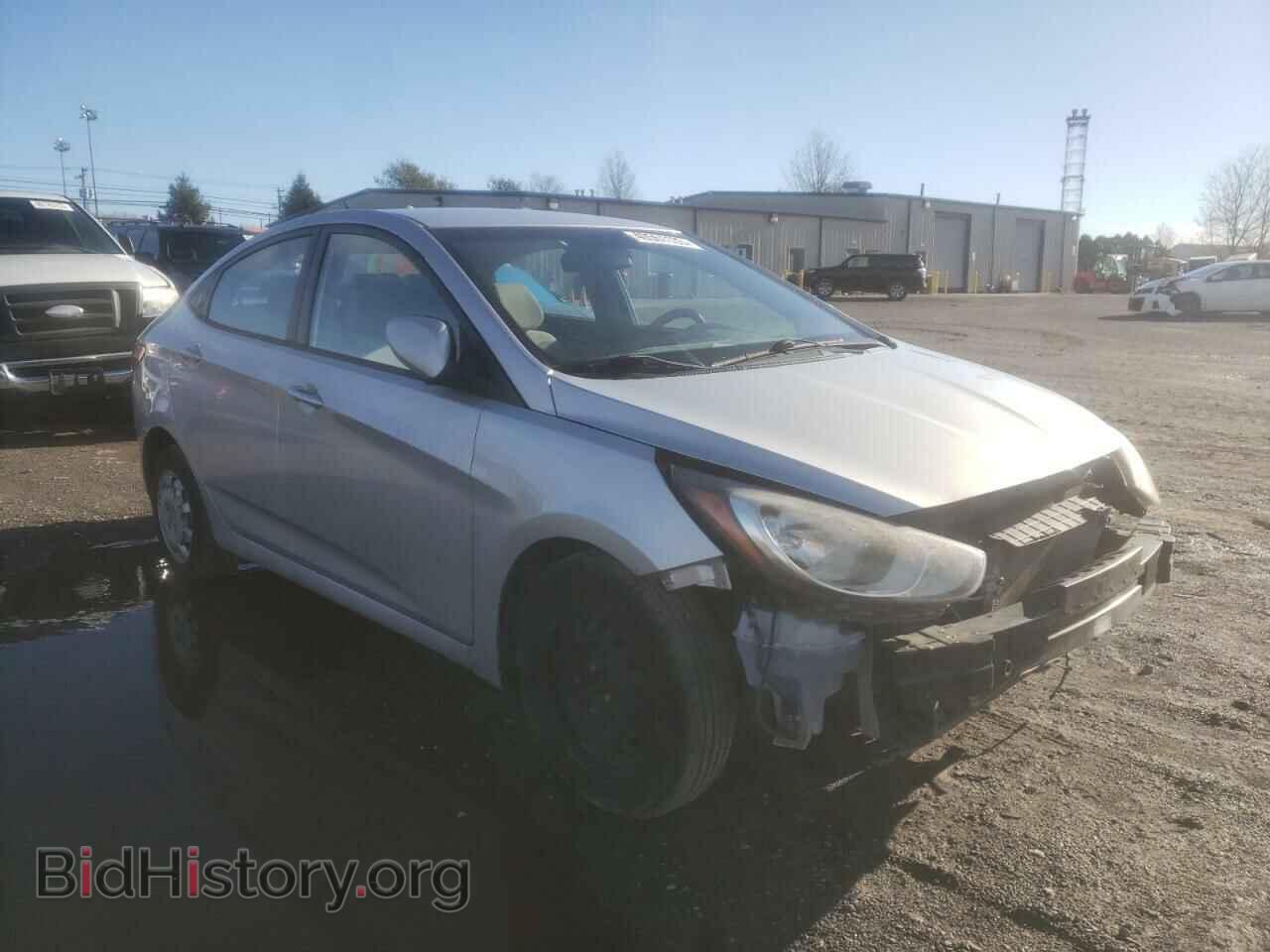 2014 HYUNDAI ACCENT - VIN: KMHCT4AE0EU641957 - Фото 4