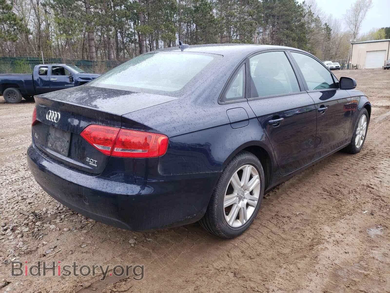 2011 AUDI A4 - VIN: WAUDFAFL1BN002138 - Фото 4