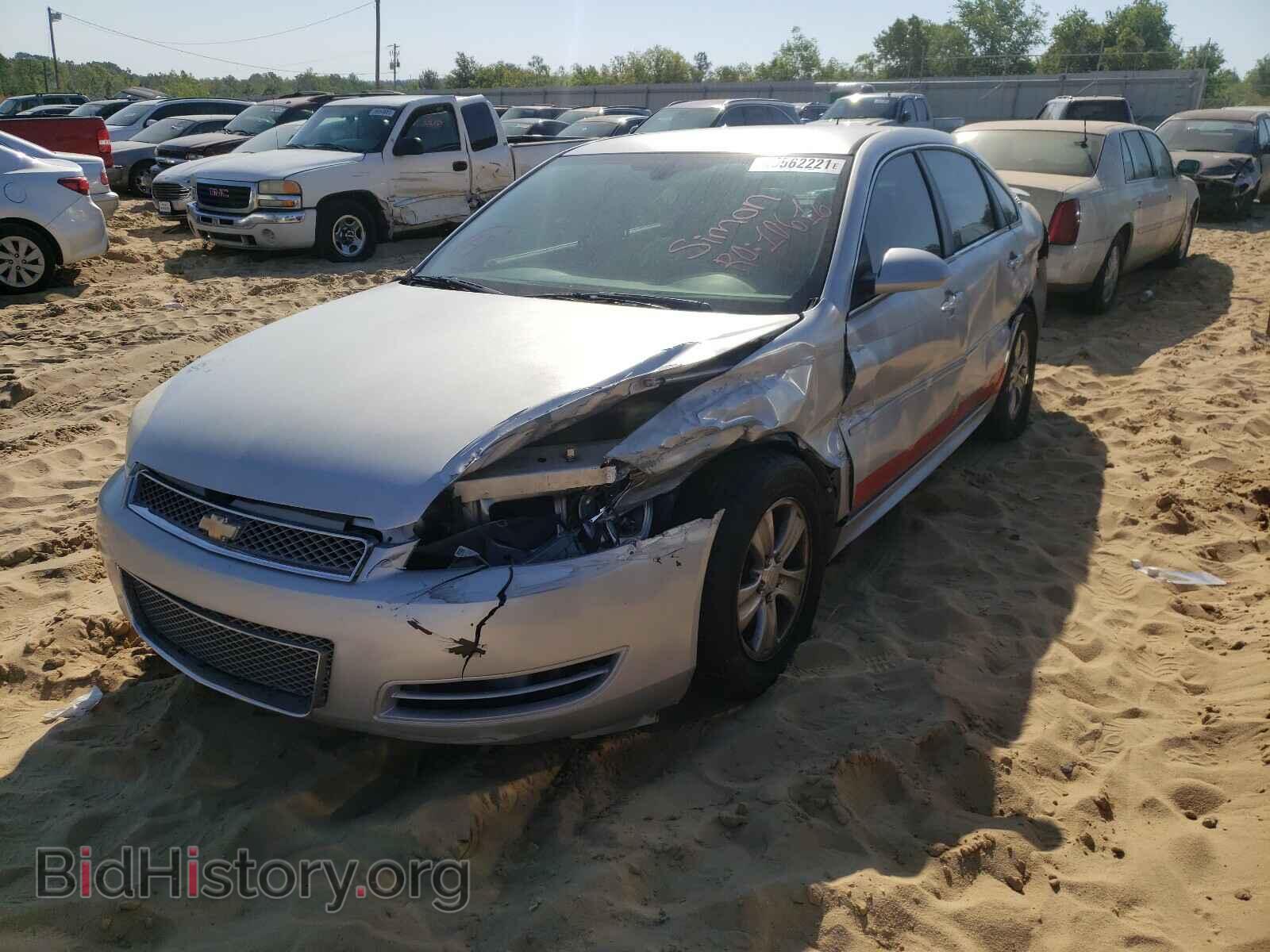 2012 CHEVROLET IMPALA - VIN: 2G1WF5E31C1222640 - Фото 2