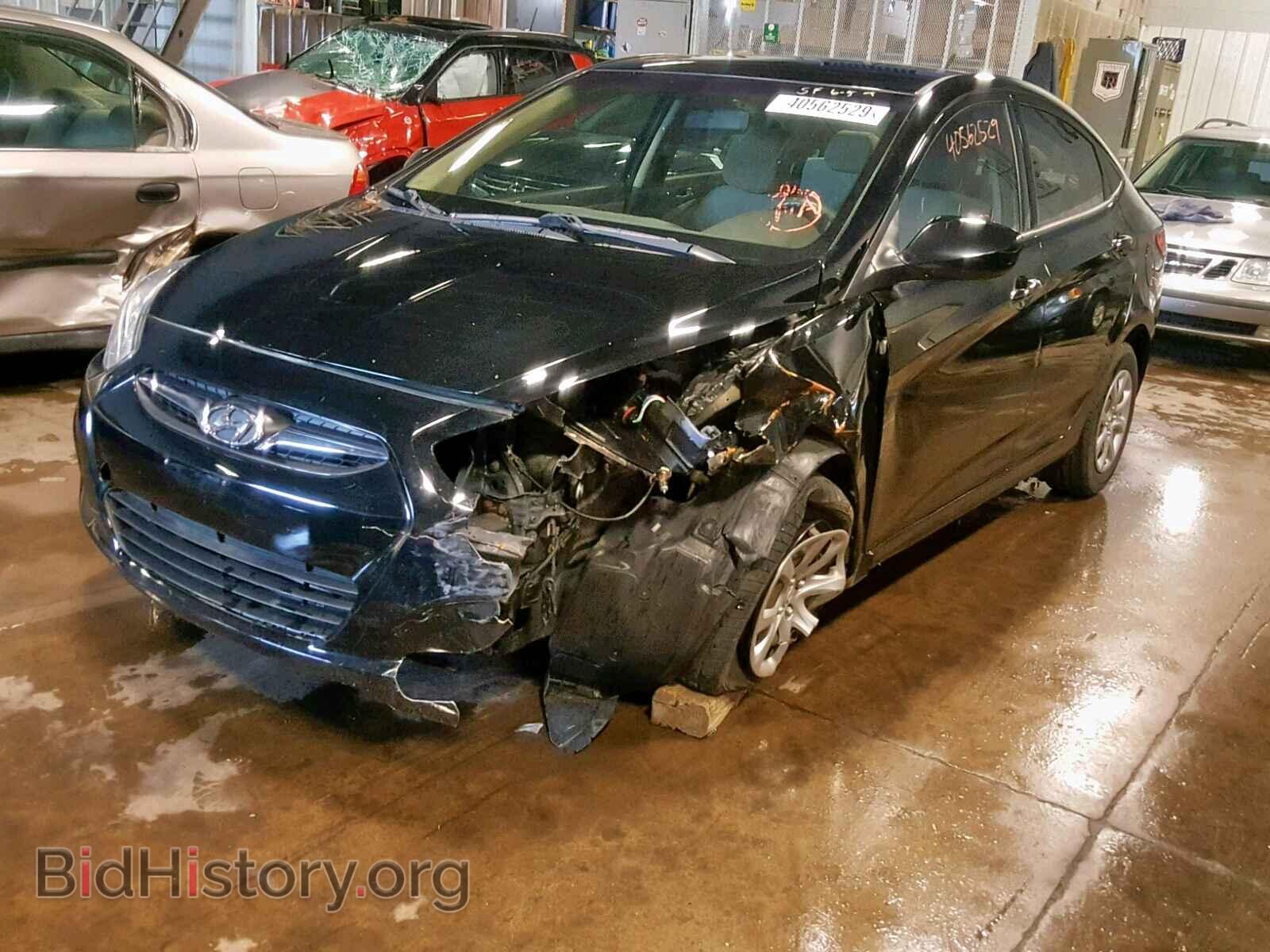 2012 HYUNDAI ACCENT - VIN: KMHCT4AE6CU208611 - Фото 2