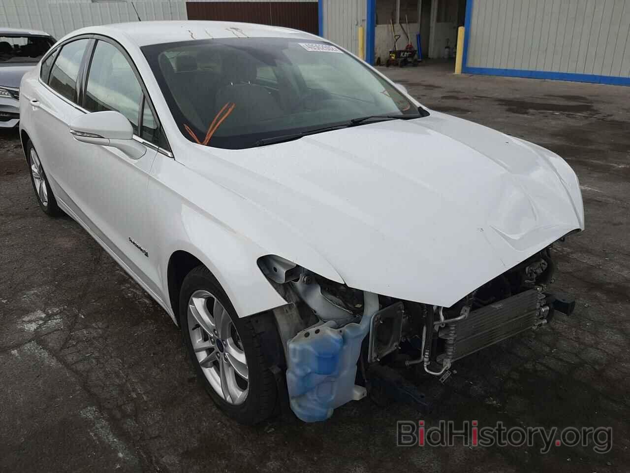 Photo 3FA6P0LU7JR249522 - FORD FUSION 2018