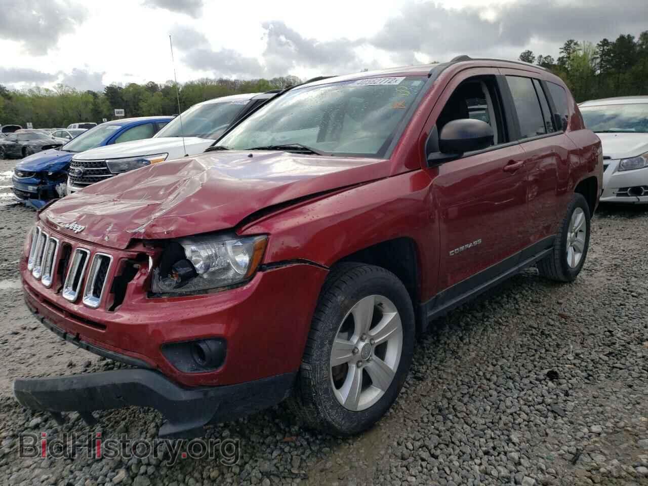 2015 JEEP COMPASS - VIN: 1C4NJCBB3FD139320 - Фото 2