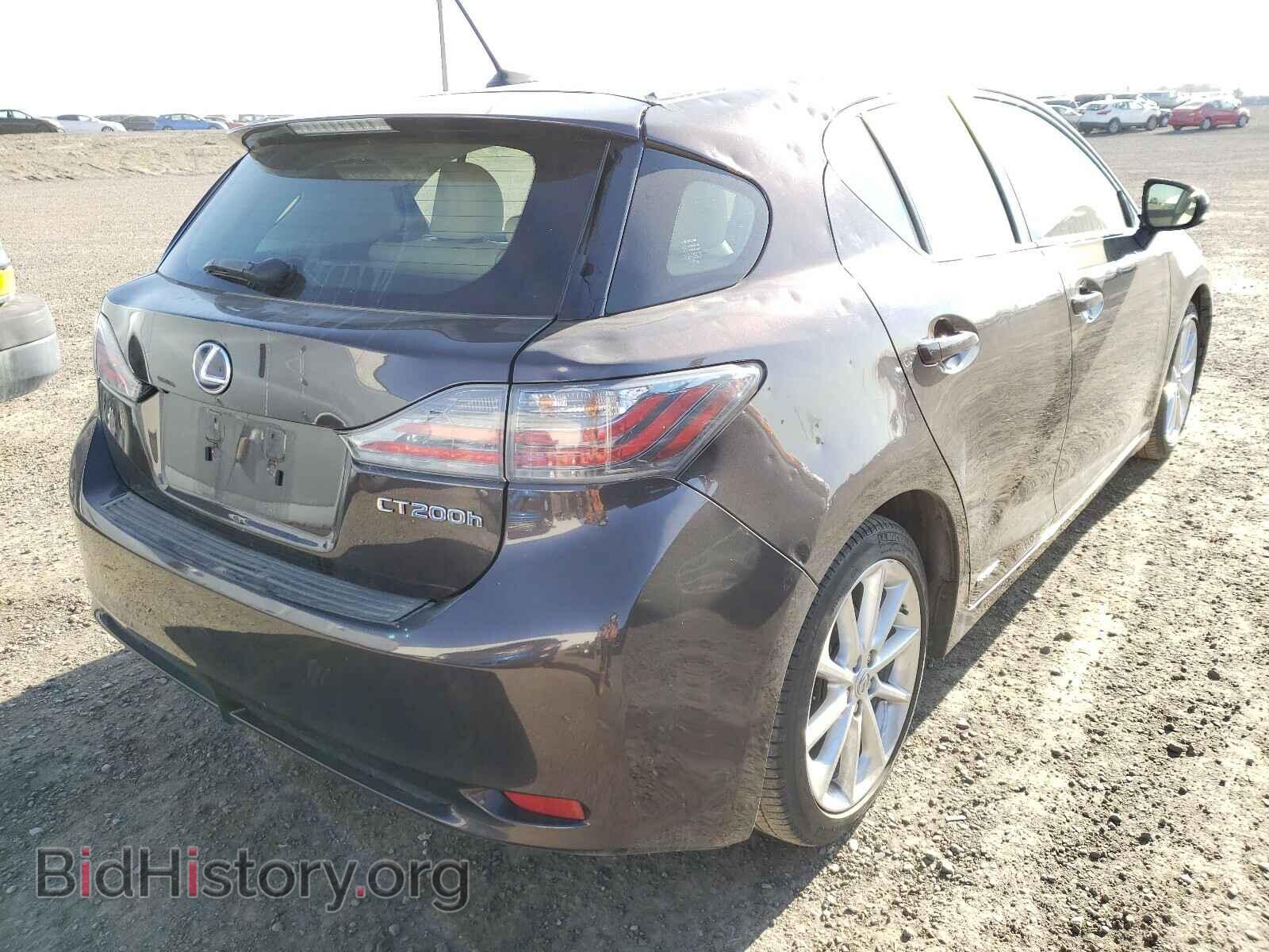 2012 LEXUS CT 200 - VIN: JTHKD5BHXC2089144 - Photo 4