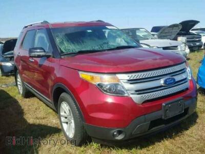 2013 Ford EXPLORER, red — VIN 1FM5K7D80DGB13349, Copart