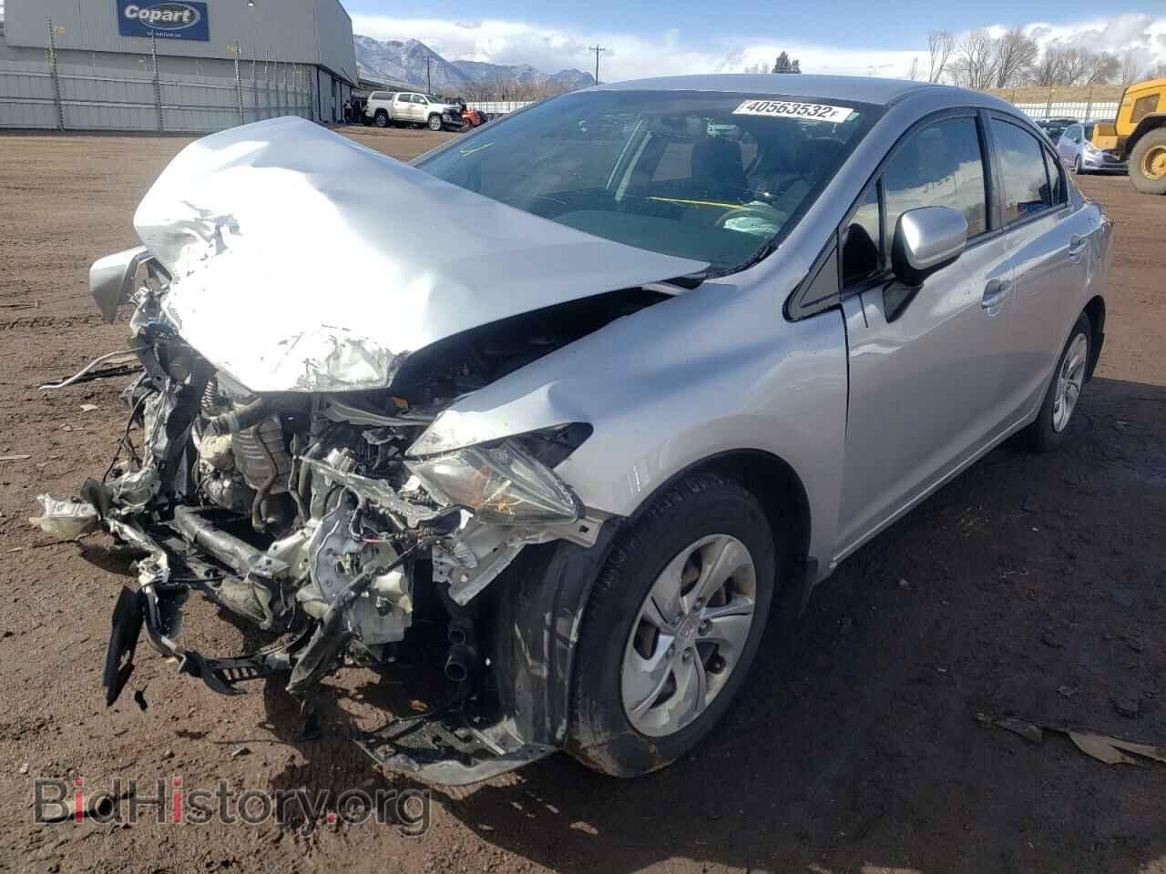 2014 HONDA CIVIC - VIN: 19XFB2F5XEE043360 - Фото 2