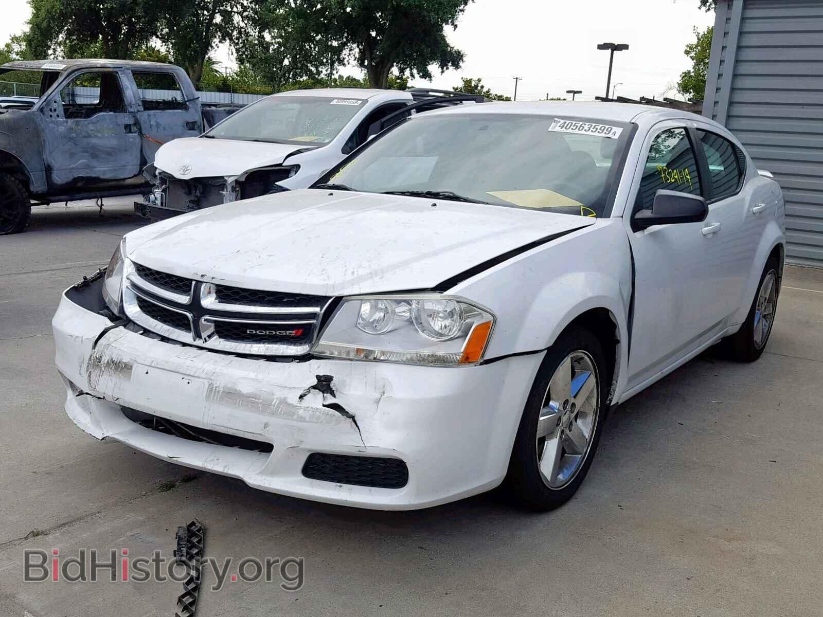 2014 DODGE AVENGER - VIN: 1C3CDZABXEN155840 - Photo 2