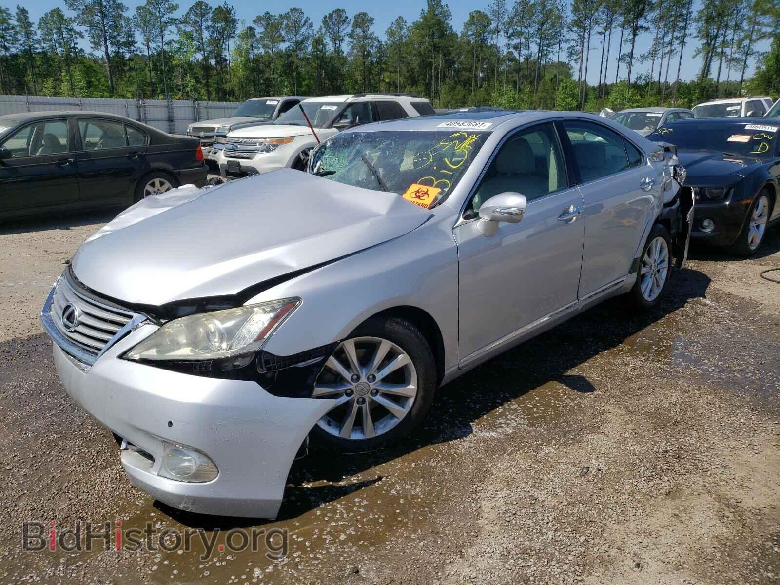 2011 LEXUS ES350 - VIN: JTHBK1EG7B2423467 - Фото 2