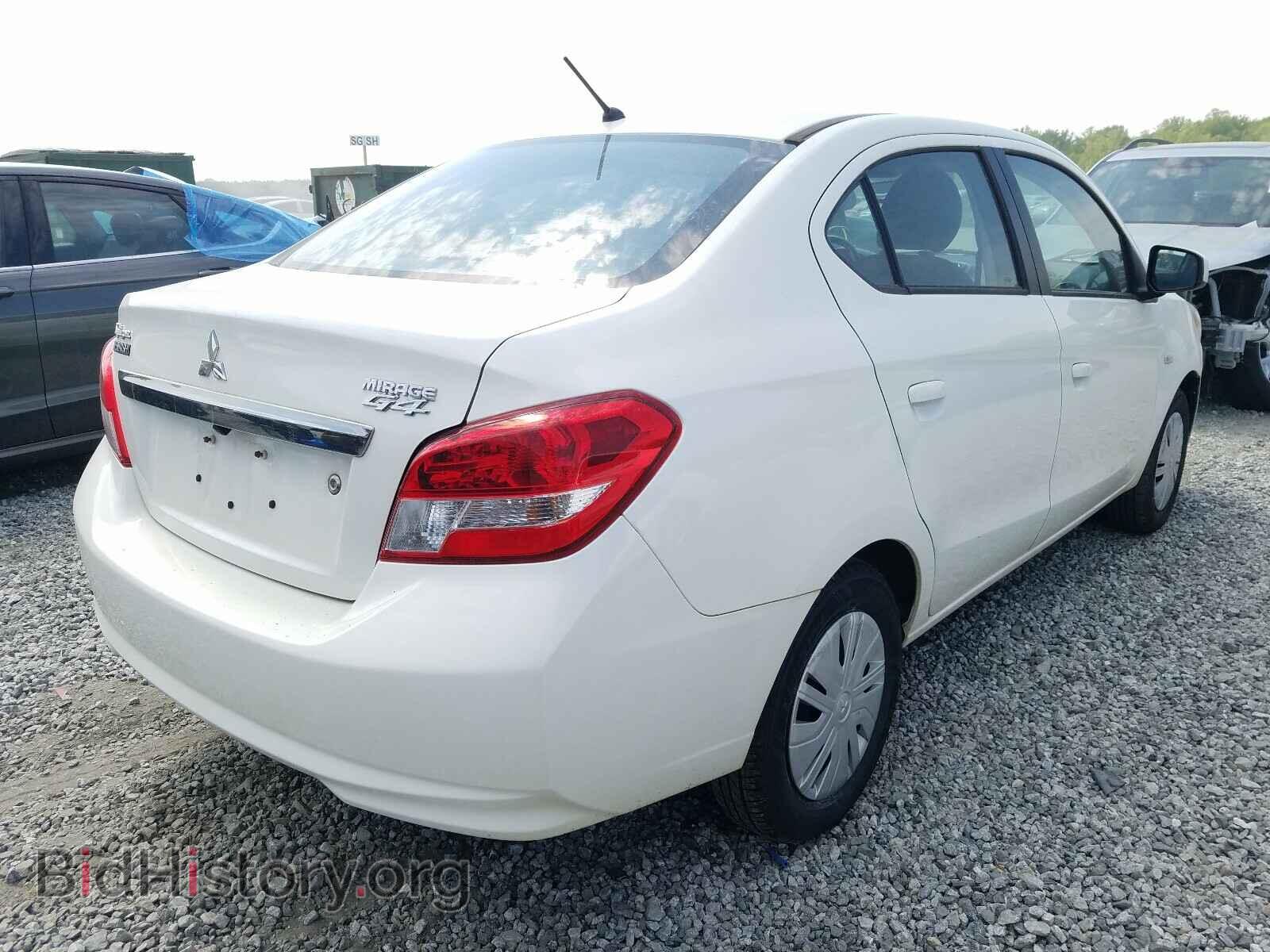 2017 MITSUBISHI MIRAGE - VIN: ML32F3FJ6HHF08825 - Фото 4