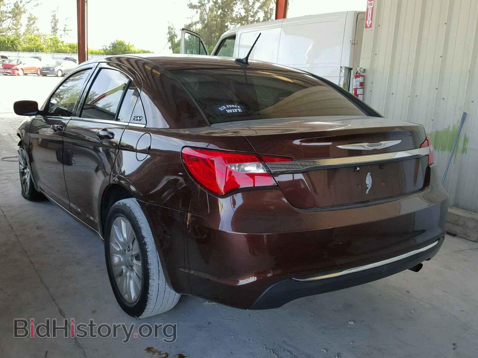 2013 CHRYSLER 200 - VIN: 1C3CCBAB1DN733767 - Фото 3