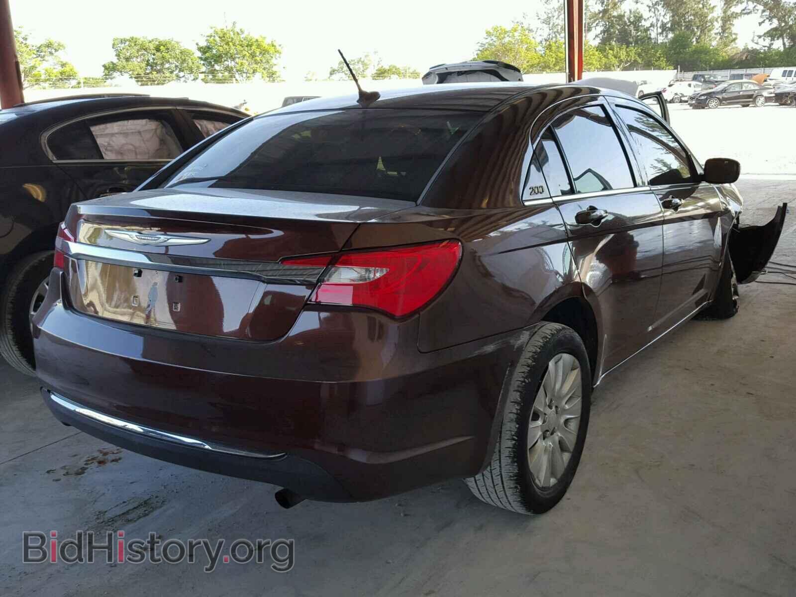 2013 CHRYSLER 200 - VIN: 1C3CCBAB1DN733767 - Фото 4