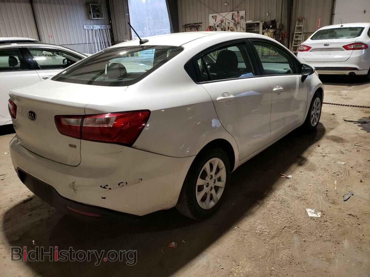 2014 KIA RIO - VIN: KNADM4A30E6376298 - Фото 4