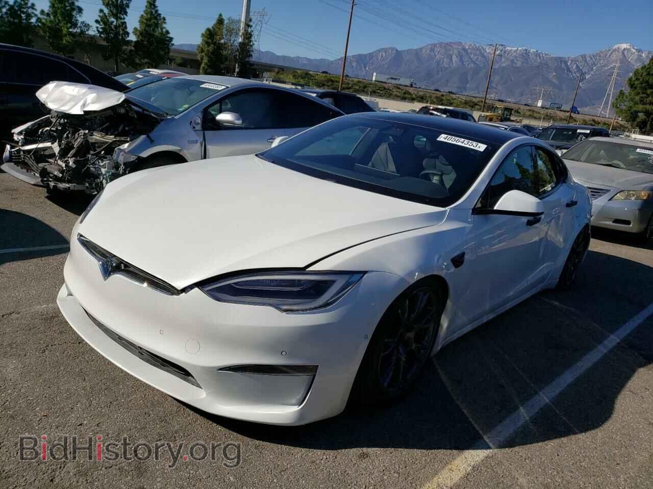 Photo 5YJSA1E68MF449071 - TESLA MODEL S 2021