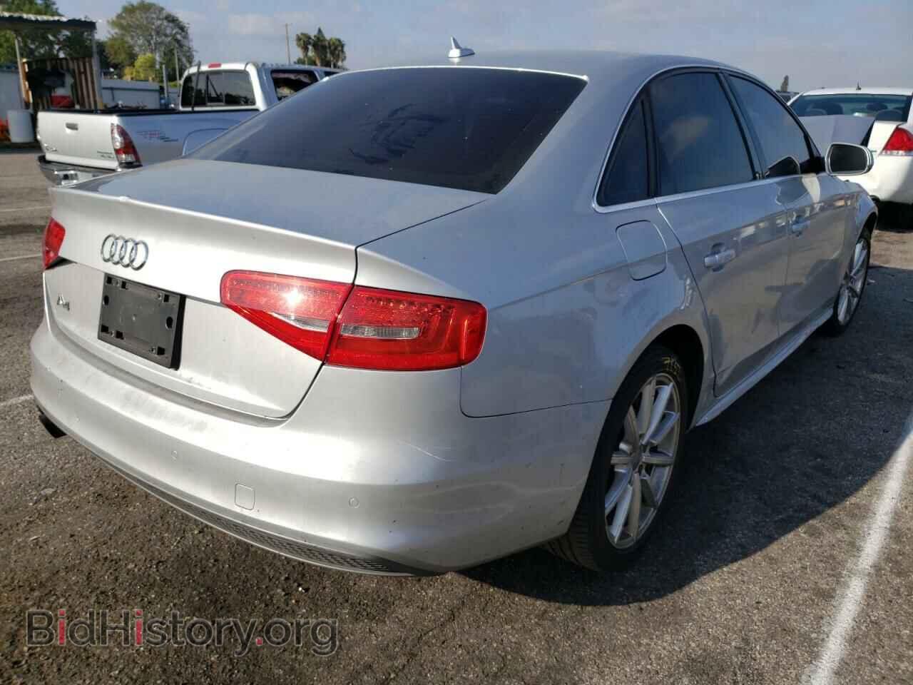 2014 AUDI A4 - VIN: WAUEFAFL7EN037047 - Фото 4