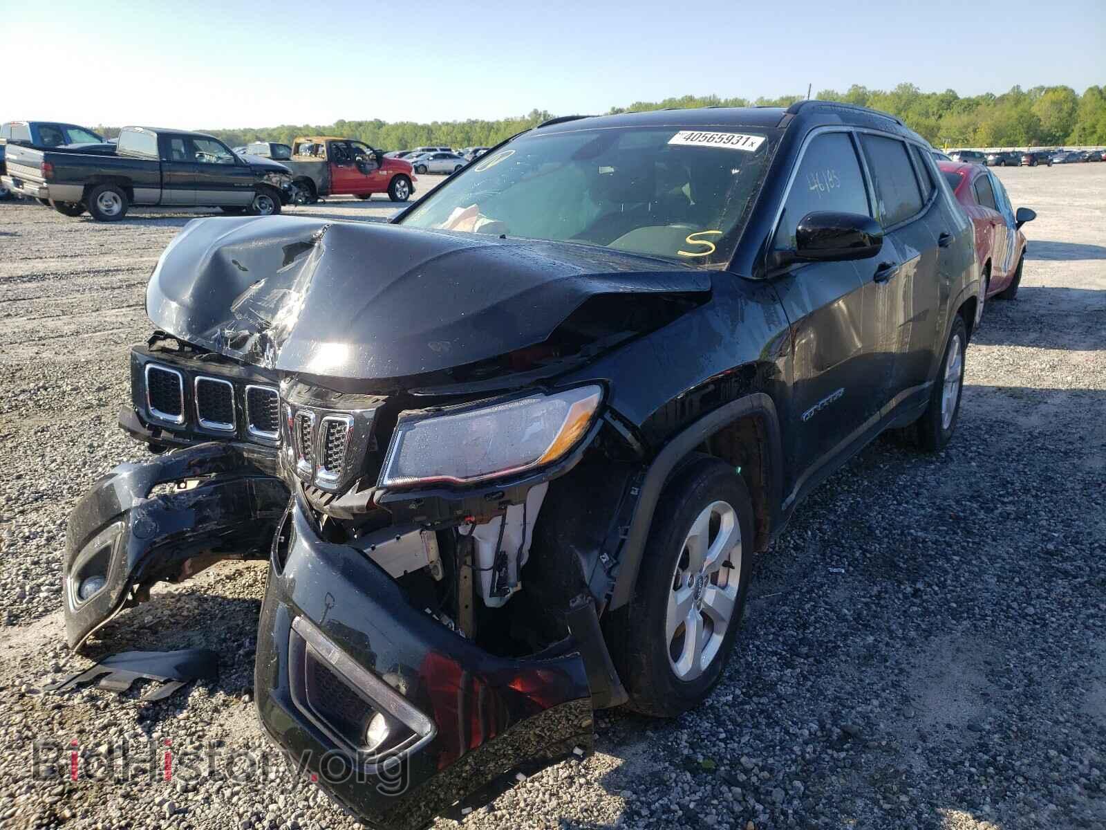 2019 JEEP COMPASS - VIN: 3C4NJCBB6KT851227 - Фото 2