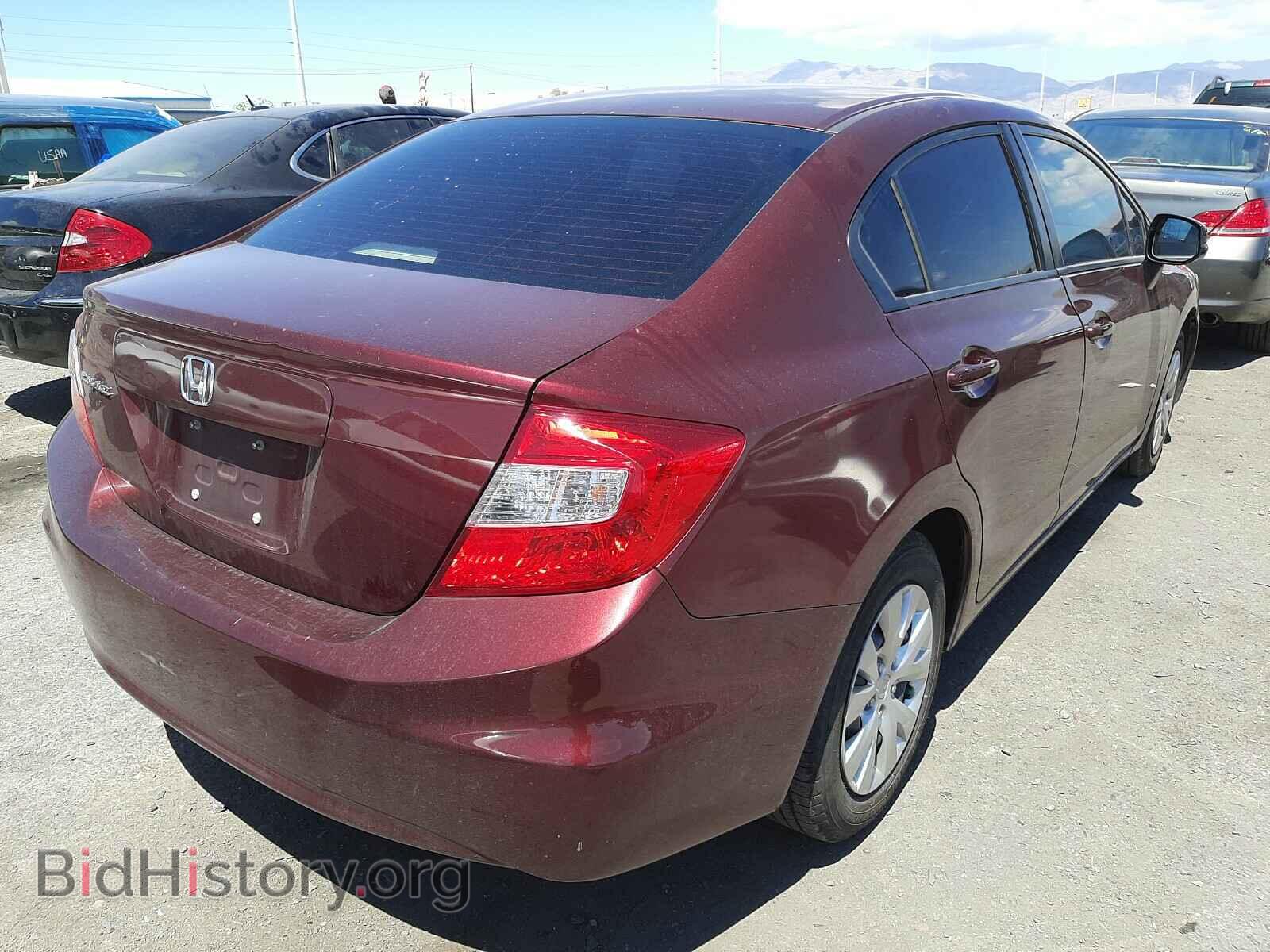2012 HONDA CIVIC - VIN: 2HGFB2F59CH544923 - Фото 4