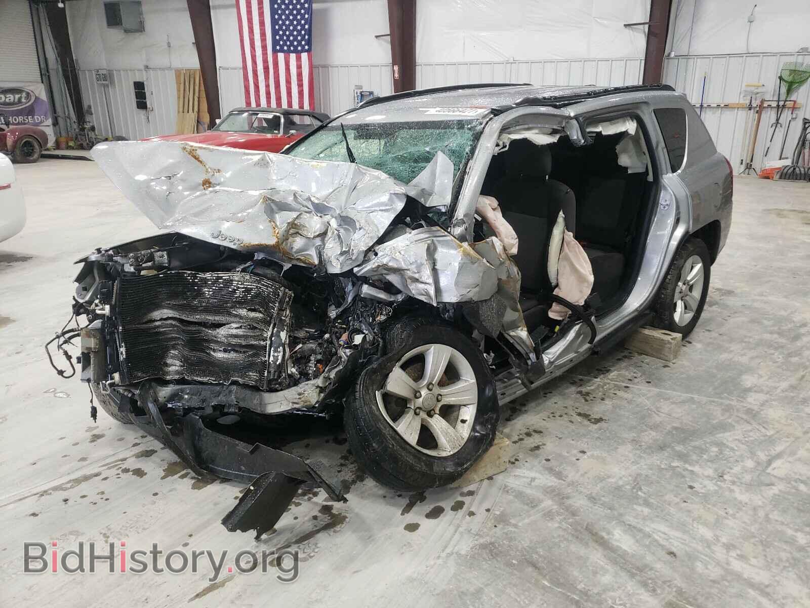 2016 JEEP COMPASS - VIN: 1C4NJDBB5GD778242 - Фото 2