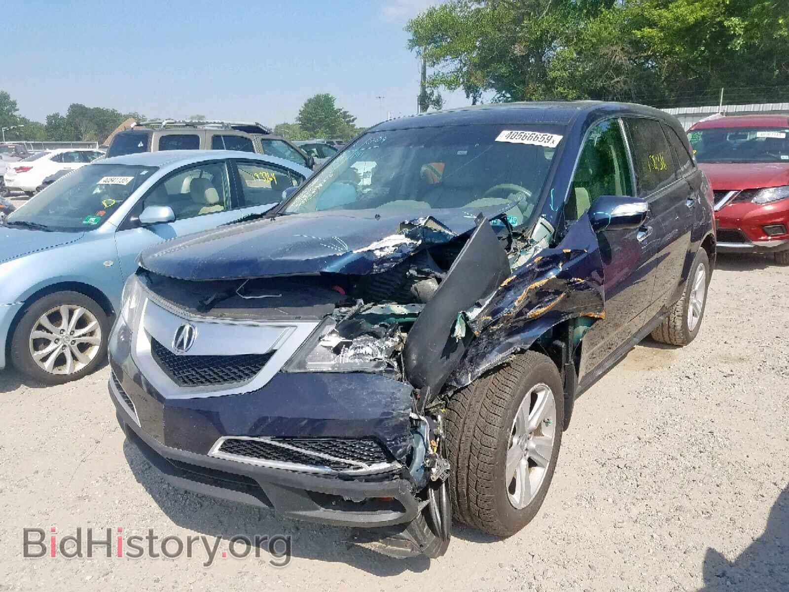 2010 ACURA MDX - VIN: 2HNYD2H67AH523051 - Фото 2