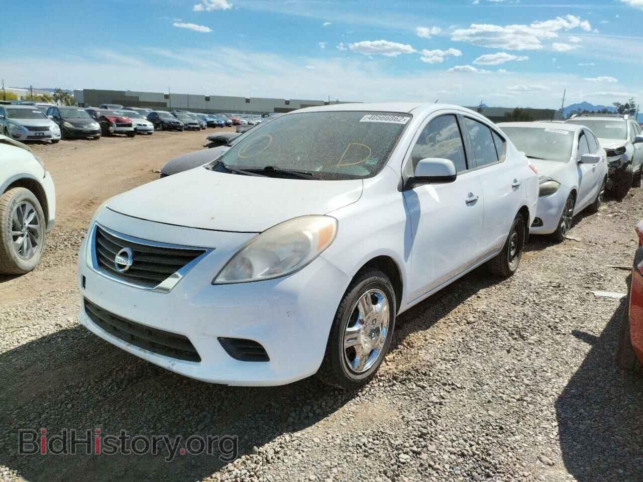 2014 NISSAN VERSA - VIN: 3N1CN7AP9EL800800 - Фото 2