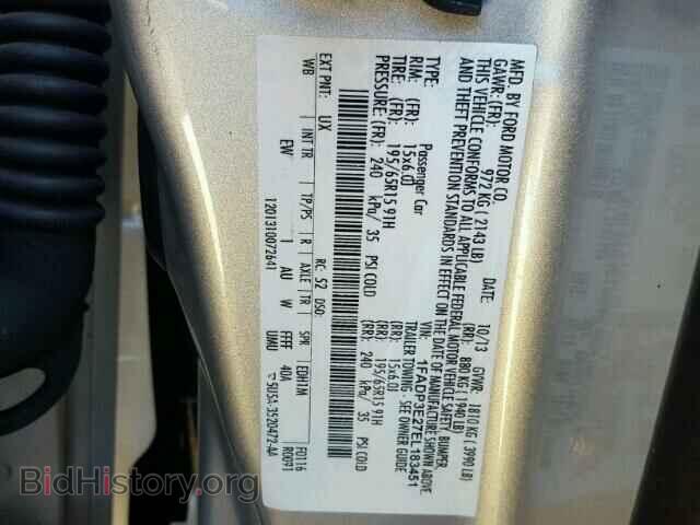 2014 FORD FOCUS - VIN: 1FADP3E27EL183451 - Photo 10