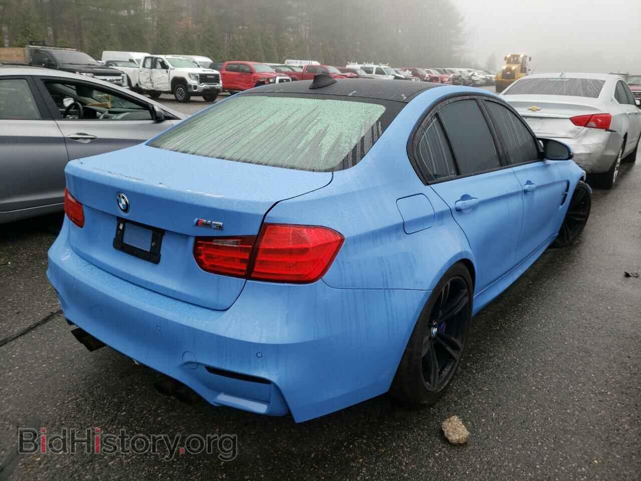 2015 BMW M3 - VIN: WBS3C9C58FJ276275 - Фото 4