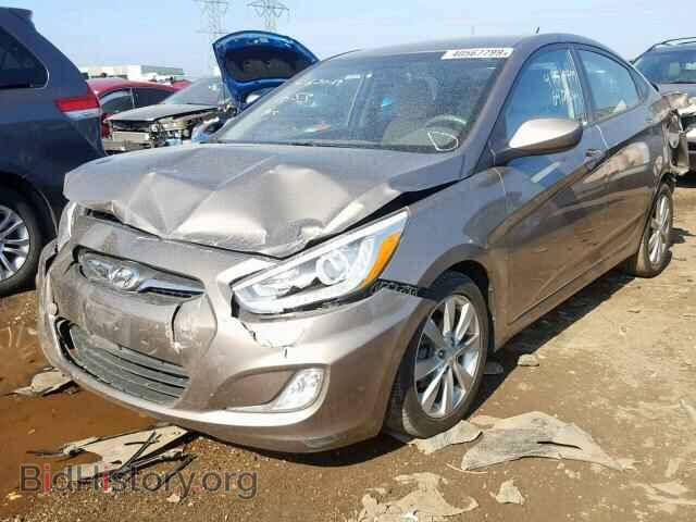 2014 HYUNDAI ACCENT - VIN: KMHCU4AE2EU621500 - Фото 2