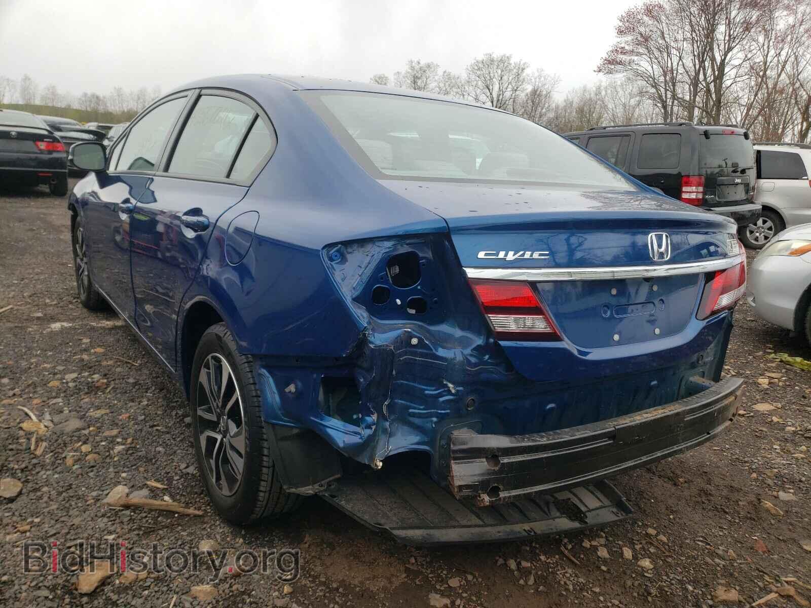 2013 HONDA CIVIC - VIN: 19XFB2F87DE236980 - Фото 3
