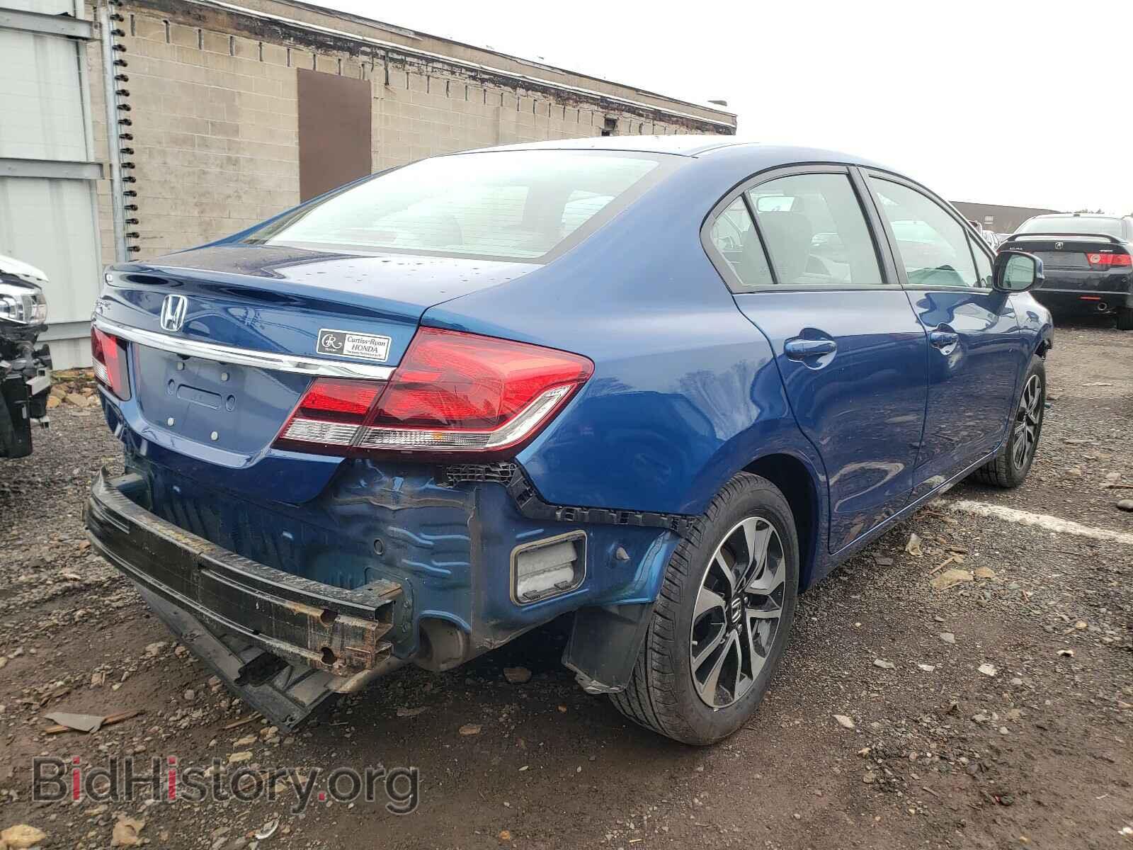 2013 HONDA CIVIC - VIN: 19XFB2F87DE236980 - Фото 4