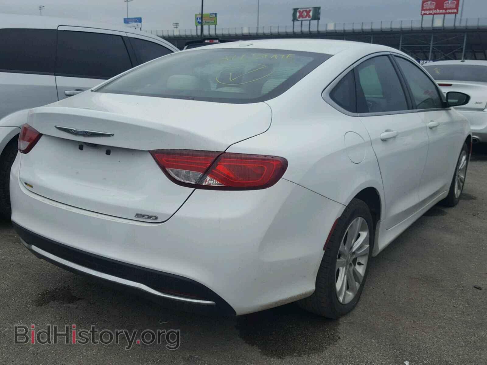 2015 CHRYSLER 200 - VIN: 1C3CCCAB7FN604294 - Фото 4