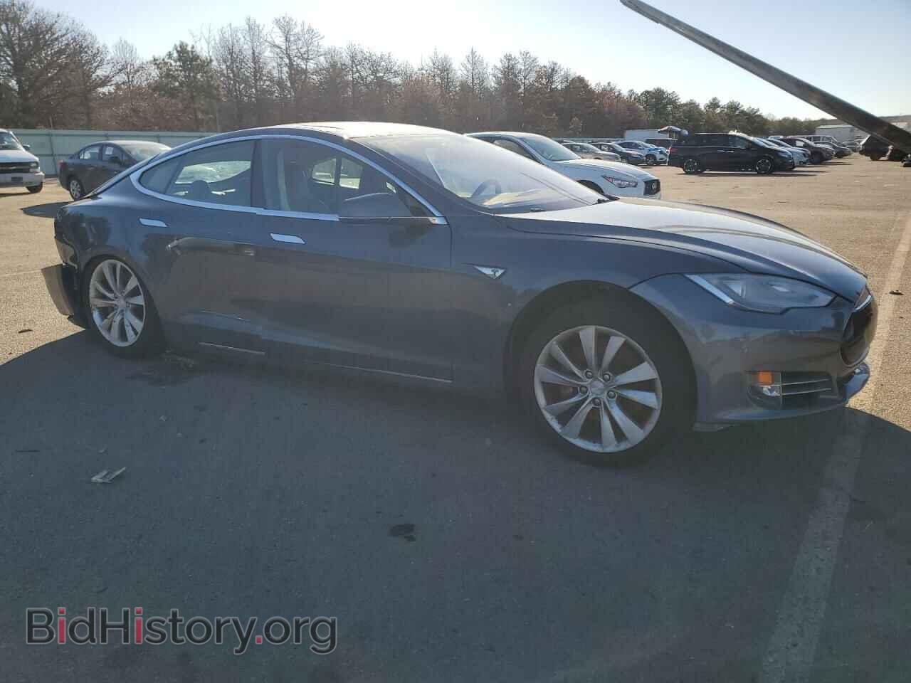 2014 TESLA MODEL S - VIN: 5YJSA1S12EFP29921 - Фото 4