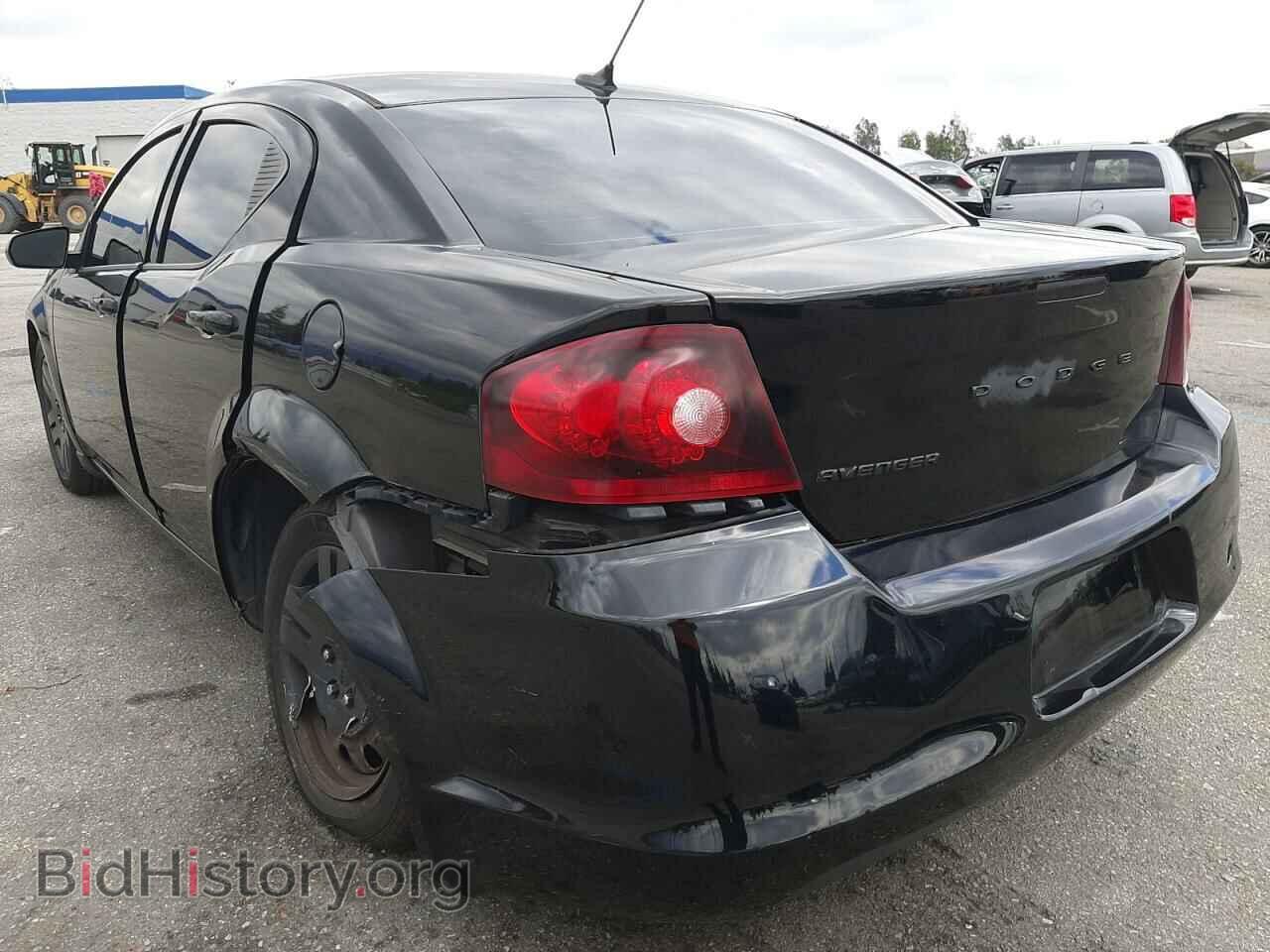 2014 DODGE AVENGER - VIN: 1C3CDZAB3EN109105 - Фото 3