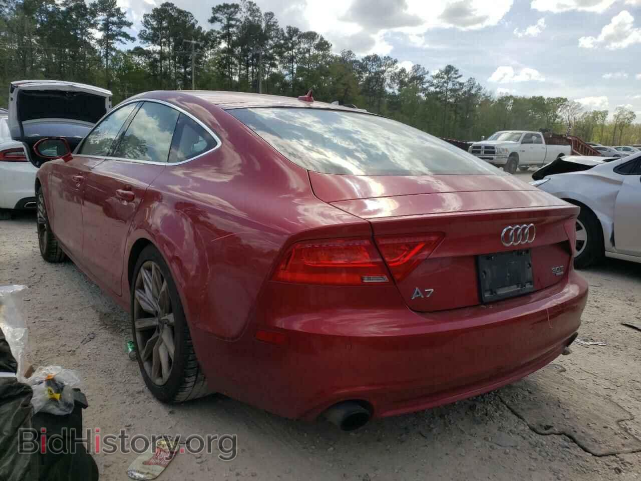 2012 AUDI A7 - VIN: WAUYGAFC1CN128130 - Фото 3