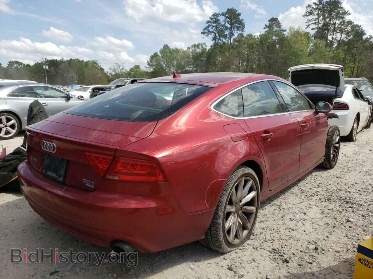 2012 AUDI A7 - VIN: WAUYGAFC1CN128130 - Фото 4