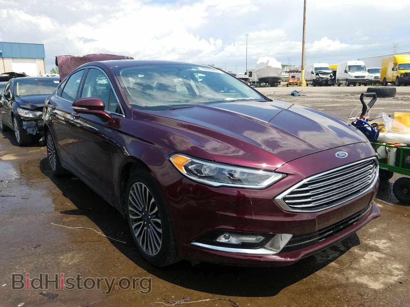 Photo 3FA6P0K95JR114231 - FORD FUSION 2018
