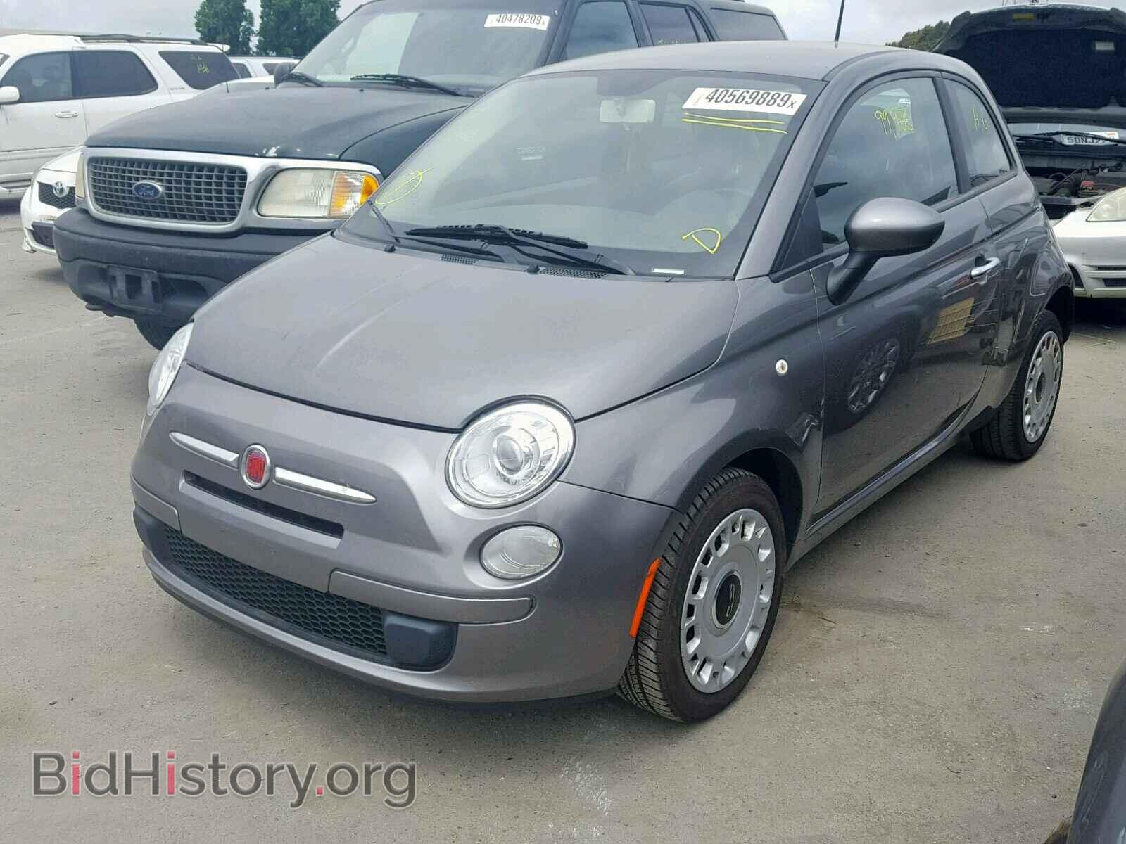 2012 FIAT 500 - VIN: 3C3CFFAR6CT237602 - Фото 2