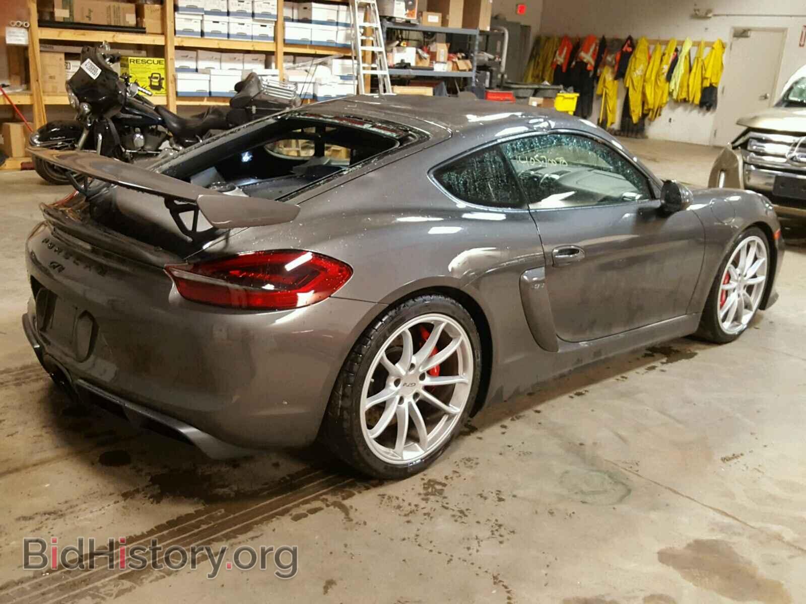 2016 PORSCHE CAYMAN - VIN: WP0AC2A83GK191424 - Фото 4