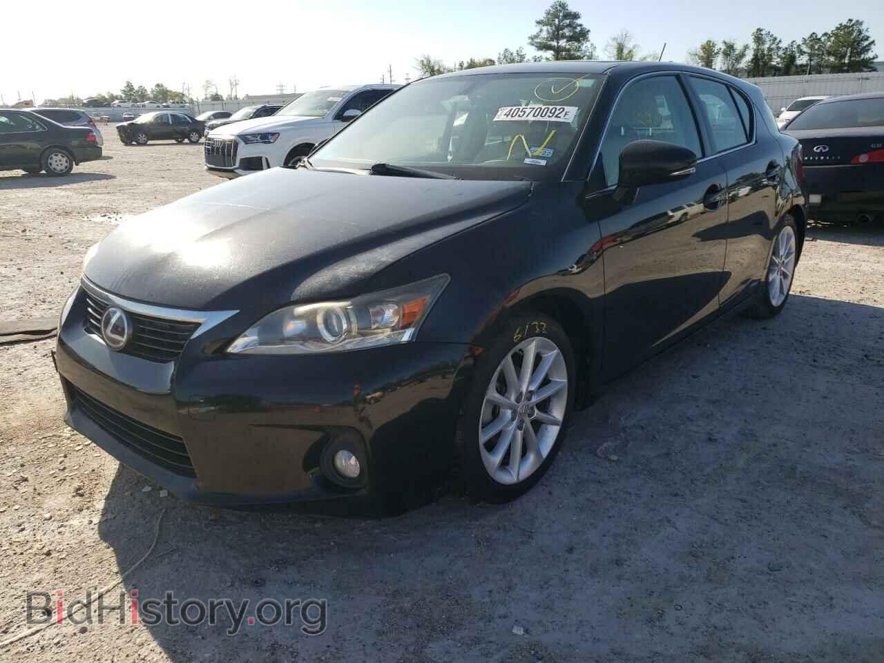 2012 LEXUS CT 200 - VIN: JTHKD5BH4C2060870 - Фото 2