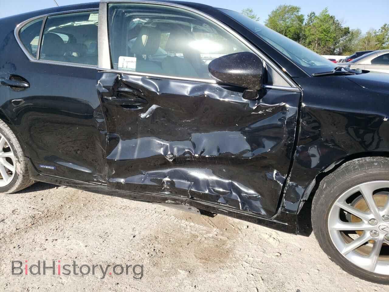 2012 LEXUS CT 200 - VIN: JTHKD5BH4C2060870 - Фото 9