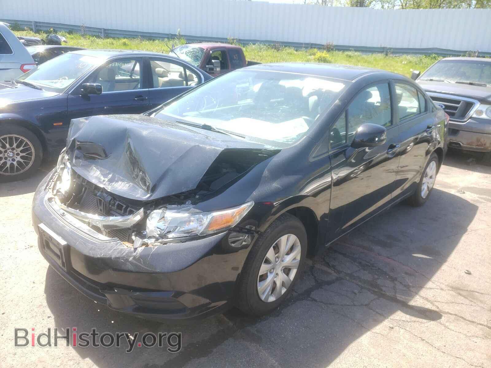 2012 HONDA CIVIC - VIN: 19XFB2F50CE097909 - Фото 2