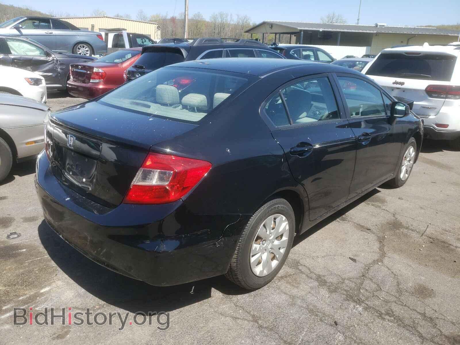 2012 HONDA CIVIC - VIN: 19XFB2F50CE097909 - Фото 4