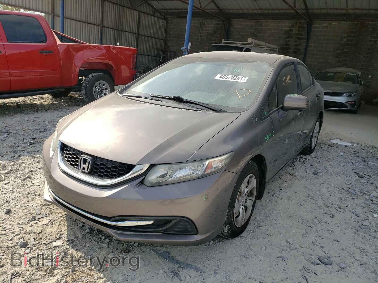 2015 HONDA CIVIC - VIN: 19XFB2F52FE056203 - Фото 2