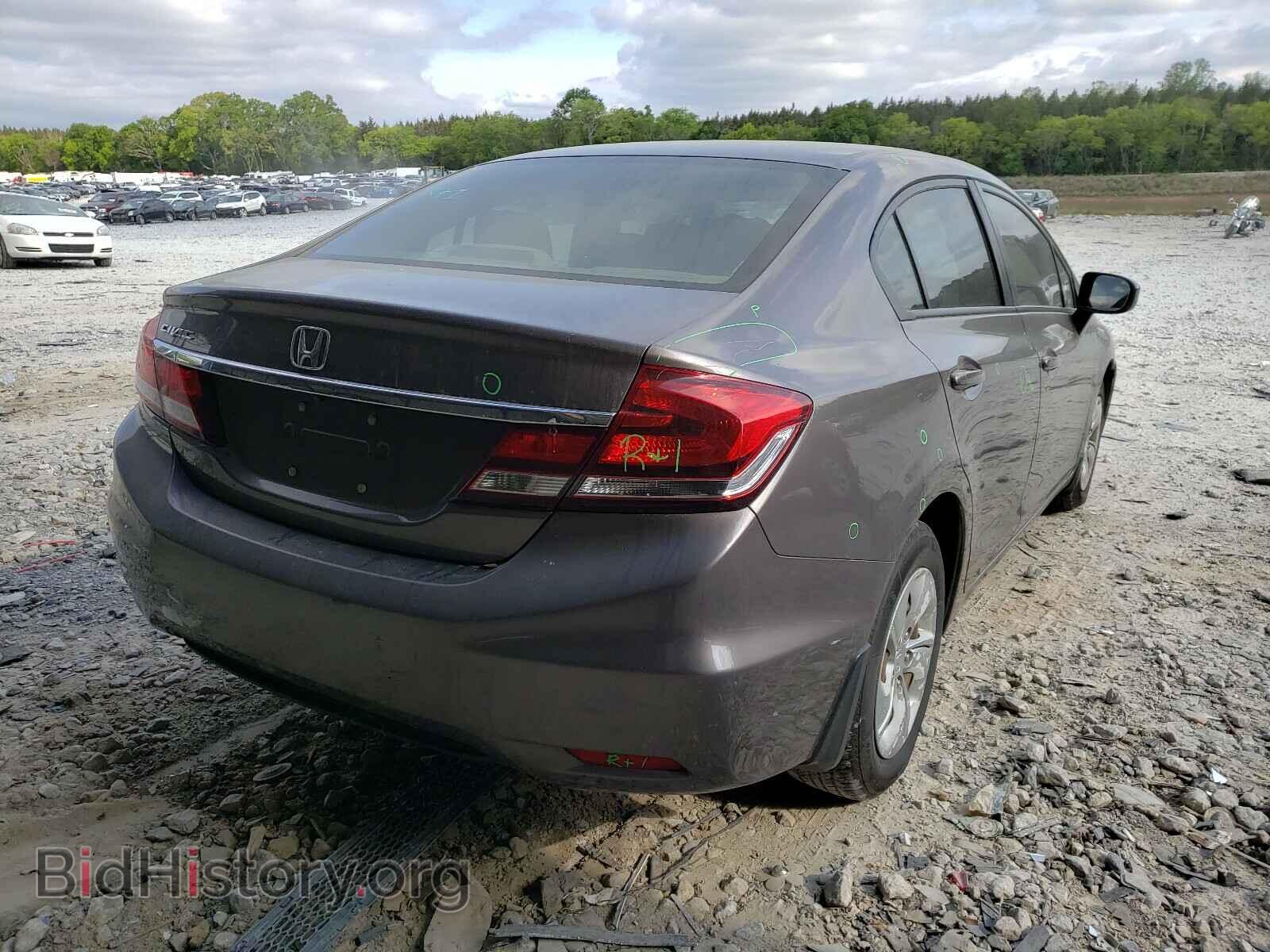 2015 HONDA CIVIC - VIN: 19XFB2F52FE056203 - Фото 4
