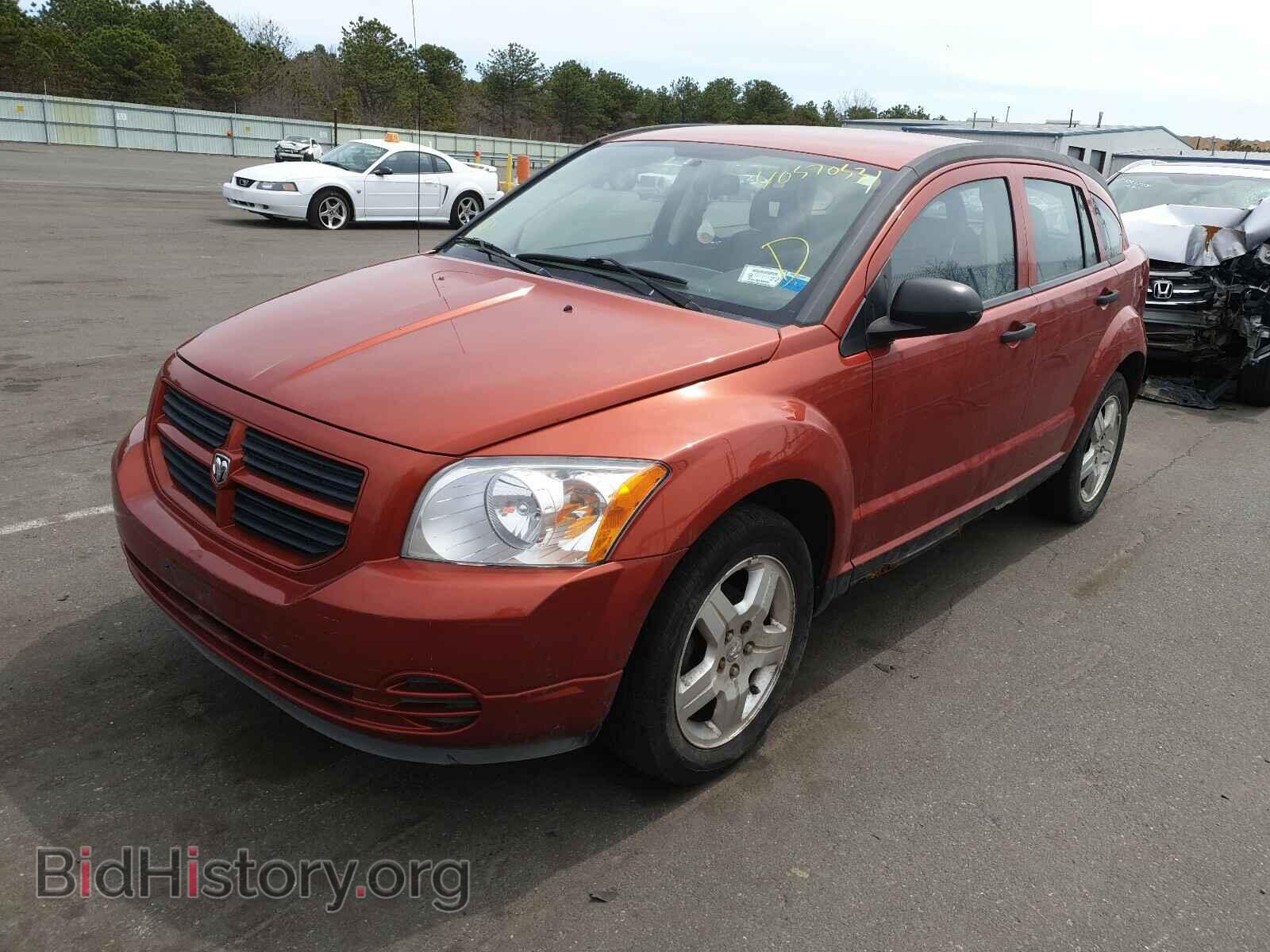 2008 DODGE CALIBER - VIN: 1B3HB28BX8D637823 - Фото 2