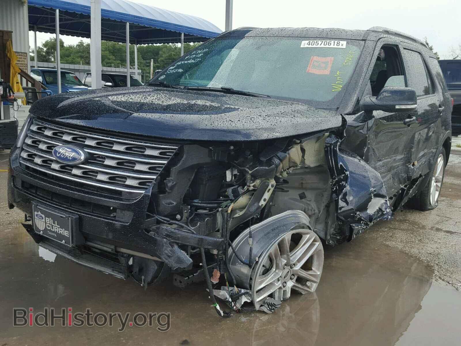 2017 FORD EXPLORER - VIN: 1FM5K7D82HGE33729 - Фото 2