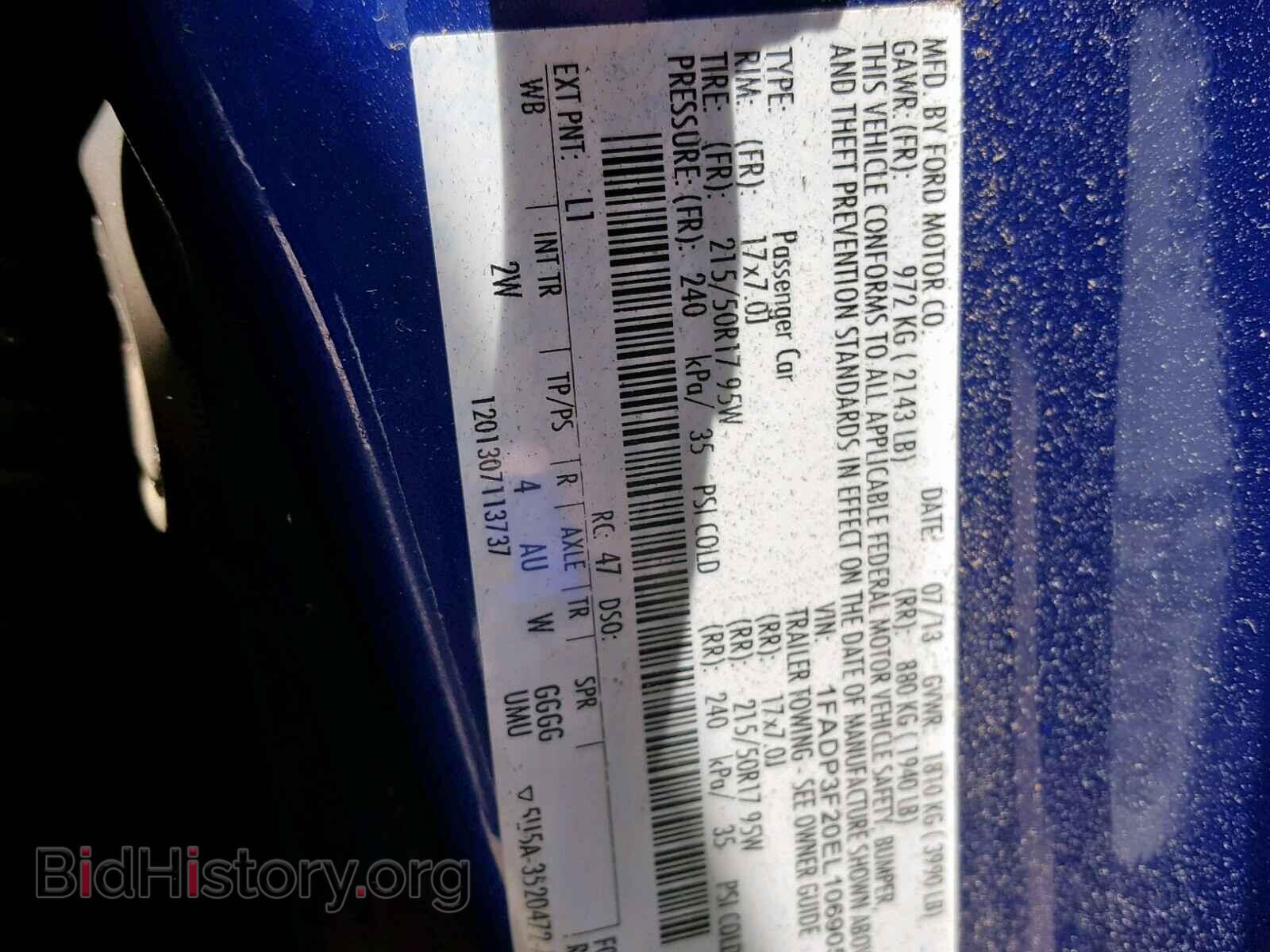 2014 FORD FOCUS SE - VIN: 1FADP3F20EL106905 - Photo 10