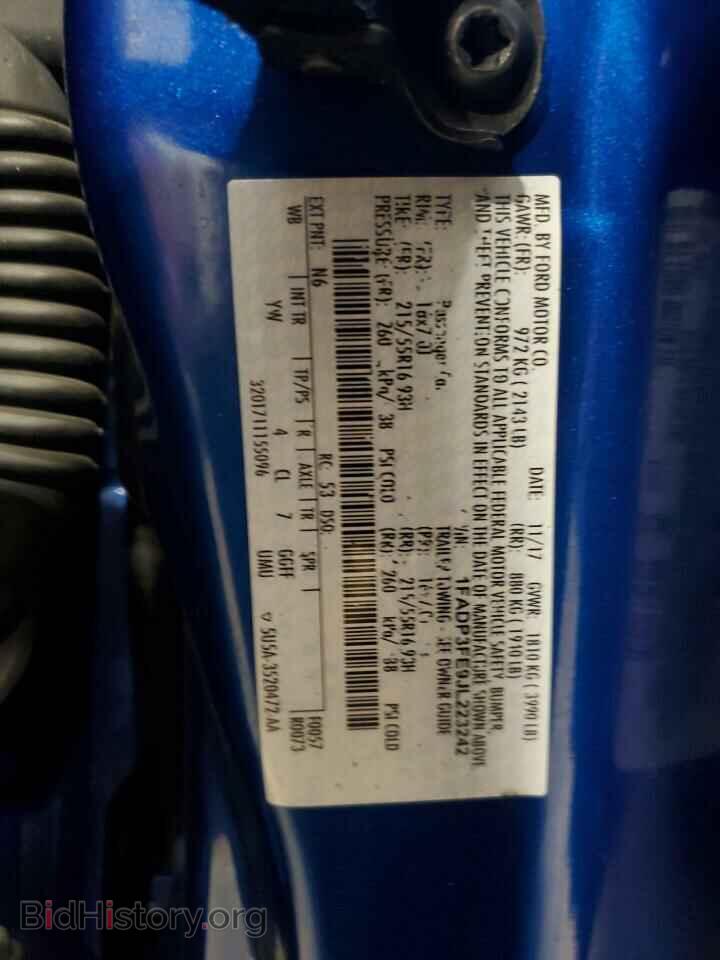 2018 FORD FOCUS - VIN: 1FADP3FE9JL223242 - Фото 13