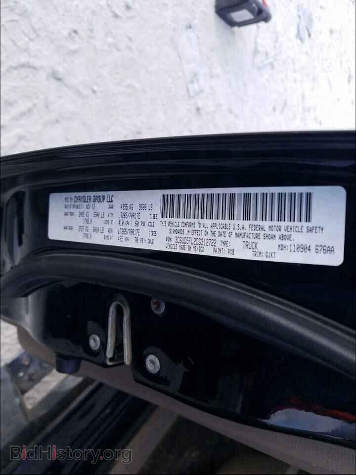 2012 DODGE RAM 2500 - VIN: 3C6UD5FL2CG312722 - Фото 10