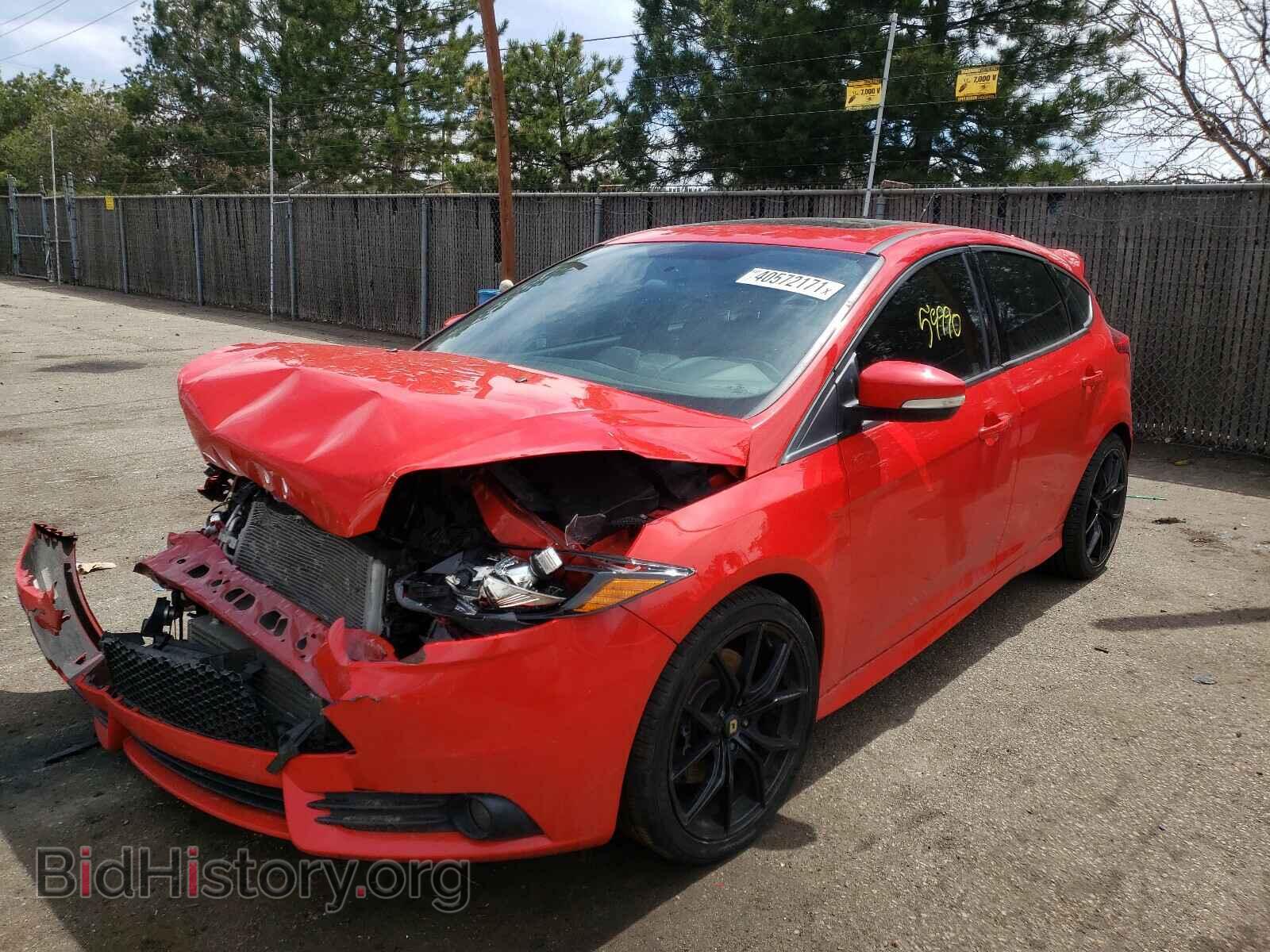 2014 FORD FOCUS - VIN: 1FADP3L98EL395355 - Фото 2