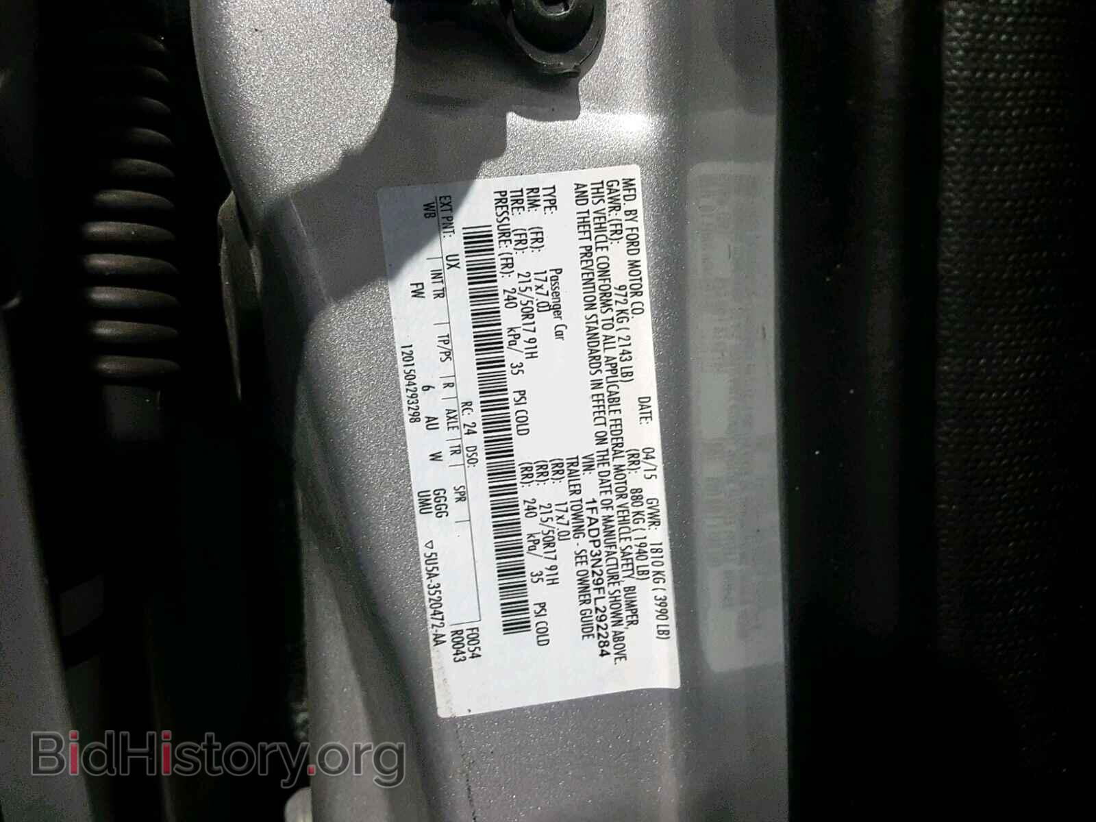 2015 FORD FOCUS - VIN: 1FADP3N29FL292284 - Photo 10