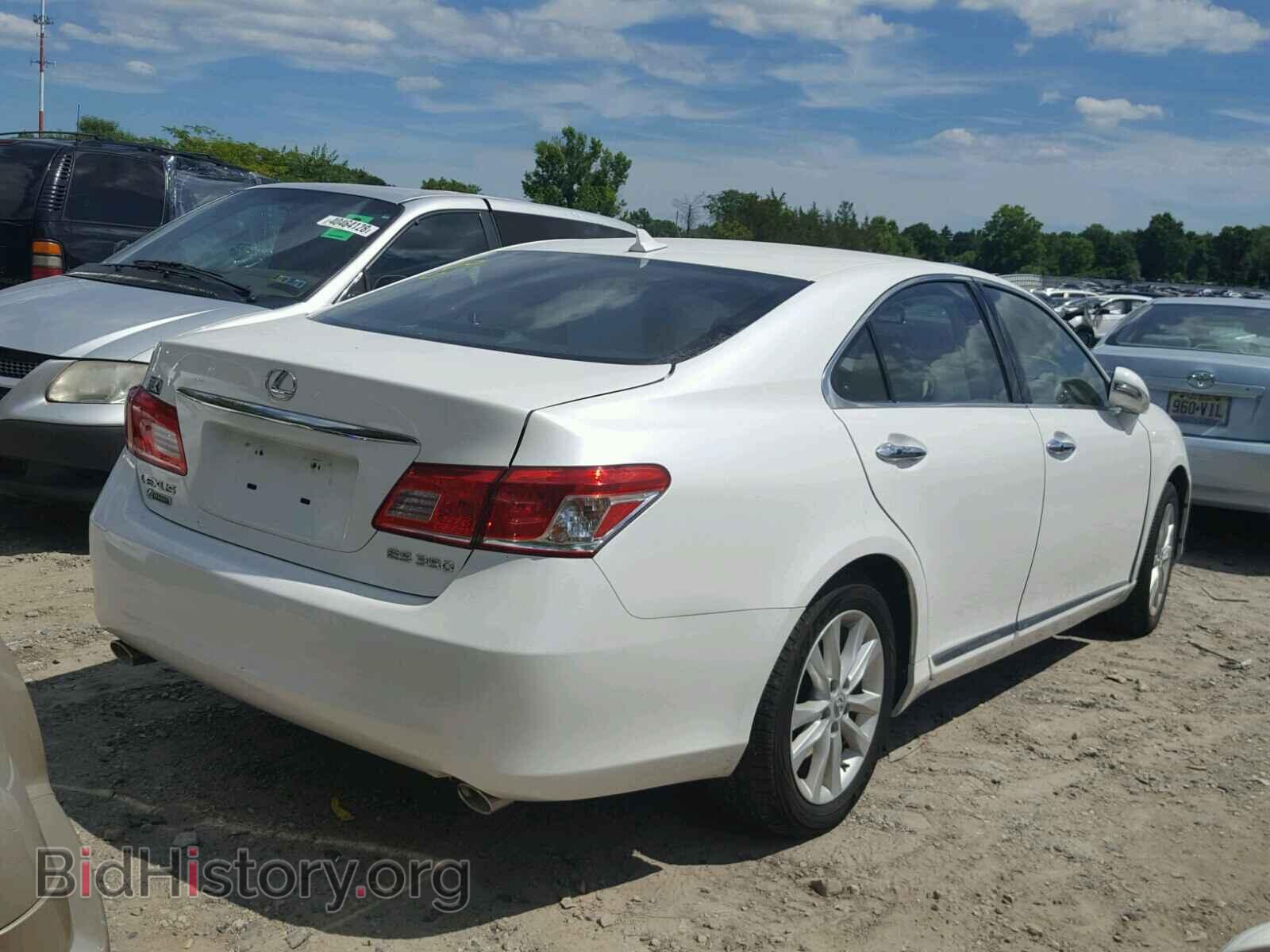 2010 LEXUS ES350 - VIN: JTHBK1EG0A2342633 - Фото 4