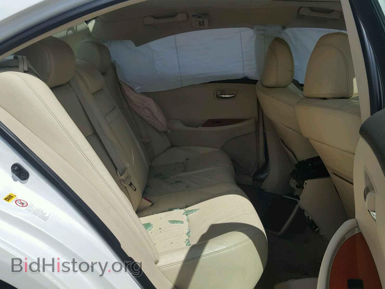 2010 LEXUS ES350 - VIN: JTHBK1EG0A2342633 - Фото 6